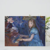 Lucie Leon at the Piano (by Berthe Morisot) カード (スタンド正面)