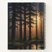 Luciérnagas en el Crepúsculo ノートブック (裏面)