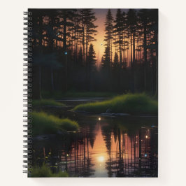 Luciérnagas en el Crepúsculo ノートブック