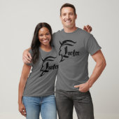 Luciferのワイシャツの黒 Tシャツ (ユニセックス)