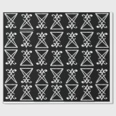 Luciferの包装紙のSigil ラッピングペーパー (フラット)