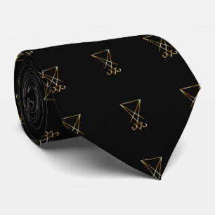 Luciferの金sigil ネクタイ