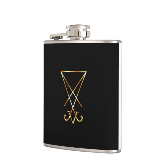 Luciferの金sigil フラスク (左)