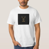 Luciferの金sigil Tシャツ (正面)