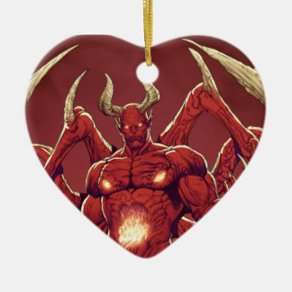 Lucifer悪魔、暗闇、Satanの王子 セラミックオーナメント
