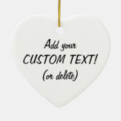 Lucifer悪魔、暗闇、Satanの王子 セラミックオーナメント (裏面)