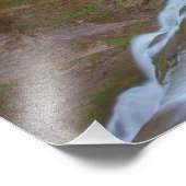 Lucifer滝、Robert H. Treman州パーク、ニューヨーク フォトプリント (角)