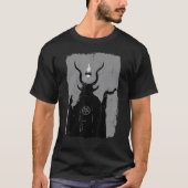 Lucifer Light Bearer Satanic Occult Baphomet Goat  Tシャツ (正面)
