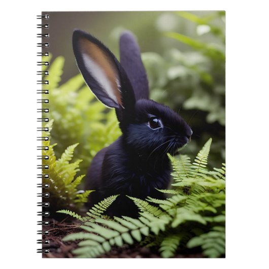 Lucifer The Black Little Bunny、ノート ノートブック (正面)