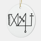 Lucifuge Rofocale Sigil Lamen (オーナメントの基盤) セラミックオーナメント (左)