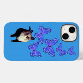 Lucille & The Butterflies Cat  Case-Mate iPhoneケース (裏面 (横))