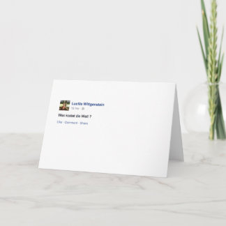 Lucille Wittgensteinグリーティングカード カード