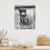 Lucinda Knowlton氏による初めての発表 ポスター (キッチン)