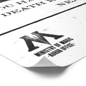 Lucius Malfoy Wanted Poster ポスター (角)