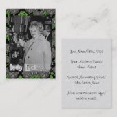 Luck女性 名刺 (正面/裏面)