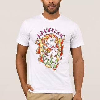 LUCK女性 Tシャツ