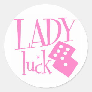 Luck Dice女性 ラウンドシール