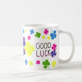 Luck in Every Sip - Slokje geluk コーヒーマグカップ