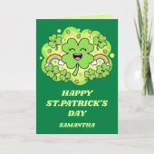 Luck & Laughter St. Patrick’s Day Card カード (正面)