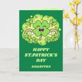 Luck & Laughter St. Patrick’s Day Card カード (黄色い花)