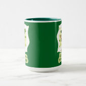 Luck Looks Good on Me St Patrick’s Day - caneca マグカップ (中央)