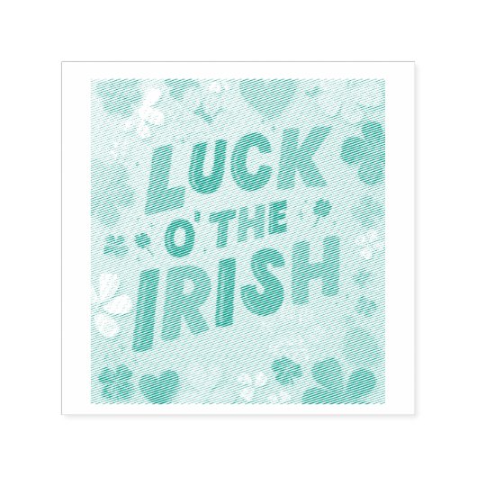 Luck O the Irish  セルフインキングスタンプ (デザイン)