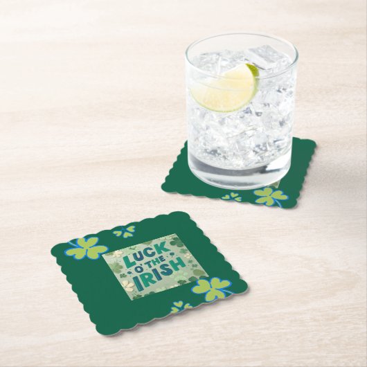 Luck o the Irish ペーパーコースター (インサイチュ)