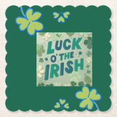 Luck o the Irish ペーパーコースター (正面)