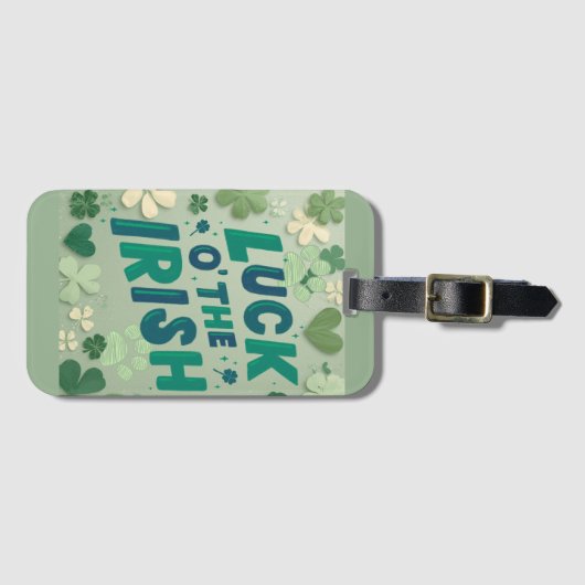 Luck O the Irish ラゲッジタグ (正面横)