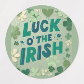 Luck O ' The Irish  ラベル (デザイン1)