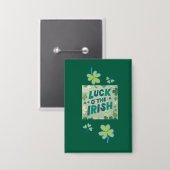 Luck o the Irish 缶バッジ (正面/裏面)