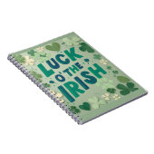 Luck O' The  IRISH Spiral Photo Notebook ノートブック (右側)