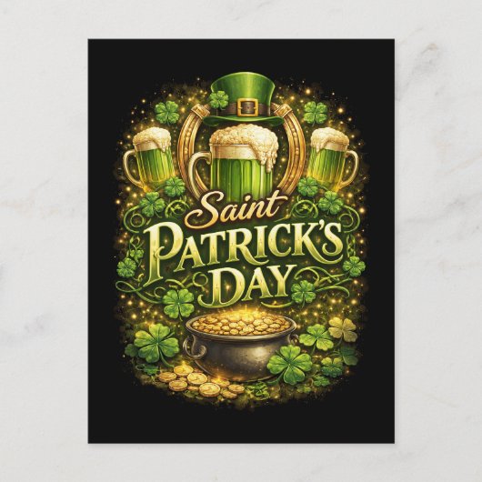 Luck of the Emerald Isle ポストカード (正面)