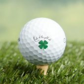 "Luck of the Golf-ish" Irish Luck St Patrick's Day ゴルフボール (インサイチュ 木)