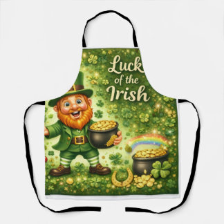 Luck of the Irish All Print Apron エプロン