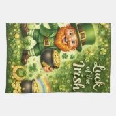 Luck of the Irish Kitchen Towel キッチンタオル (横)