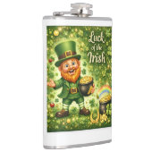 Luck of the Irish Metal Flask フラスク (右)