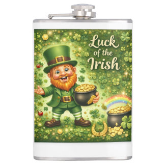 Luck of the Irish Metal Flask フラスク