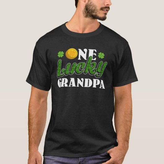 Luck of the Irish St Patrick s Day One Lucky Grand Tシャツ (正面)