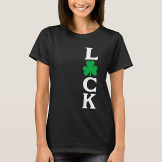 Luck St. Patricks Day Irish LUCKY Shamrock Tshirts Tシャツ