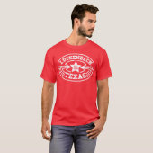Luckenbach Vintageeas Country Music retro Tシャツ (正面フル)