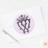 Luckenbooth, Scotlandスコットランド伝統ラブトークン ラウンドシール (封筒)