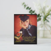 「Luckie」はがき ポストカード (スタンド正面)