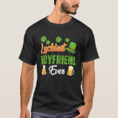 Luckiest Boyfriend Ever St  Patrick's Day     Tシャツ (正面)