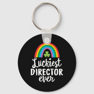Luckiest Director Ever St Patrick Day Shamrocks  キーホルダー