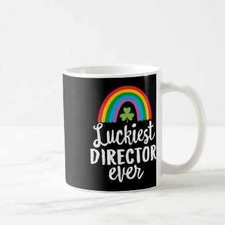 Luckiest Director Ever St Patrick Day Shamrocks  コーヒーマグカップ