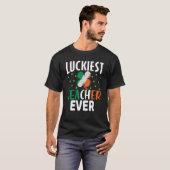 Luckiest Teacher Ever Happy Saint Patrick's Day Ce Tシャツ (正面フル)