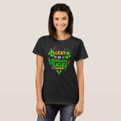 Luckiest Teacher Ever St Patricks Day Patricks Day Tシャツ (正面フル)