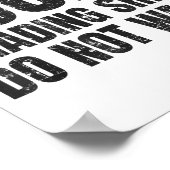 Lucking Trading Shirt Funny Stock Market Traders G ポスター (角)