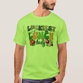 LuckkiestランチレディTシャツ Tシャツ (正面)